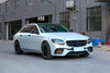 CONVERSION BODY KIT for W213 2017 - 2020 to AMG E63

Set includes:

Front Bumper Assembly
Front Grille

Side Skirts
Rear Bumper
Rear Diffuser

Material: Plastic

NOTE: Professional installation is required

CONTACT US FOR PRICING