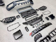 CONVERSION BODY KIT with FRONT BUMPER GRILLE PROTECTOR BULL BAR GUARD for MERCEDES BENZ G CLASS W465 2024+ to G63 AMG W465 2025+

Set includes:

Front Bumper Assembly
Front Skid Plate
Front Fender Liners

Front Grille&nbsp;
Bull Bar

Material: Plastic + Aluminium

NOTE: Professional installation is required