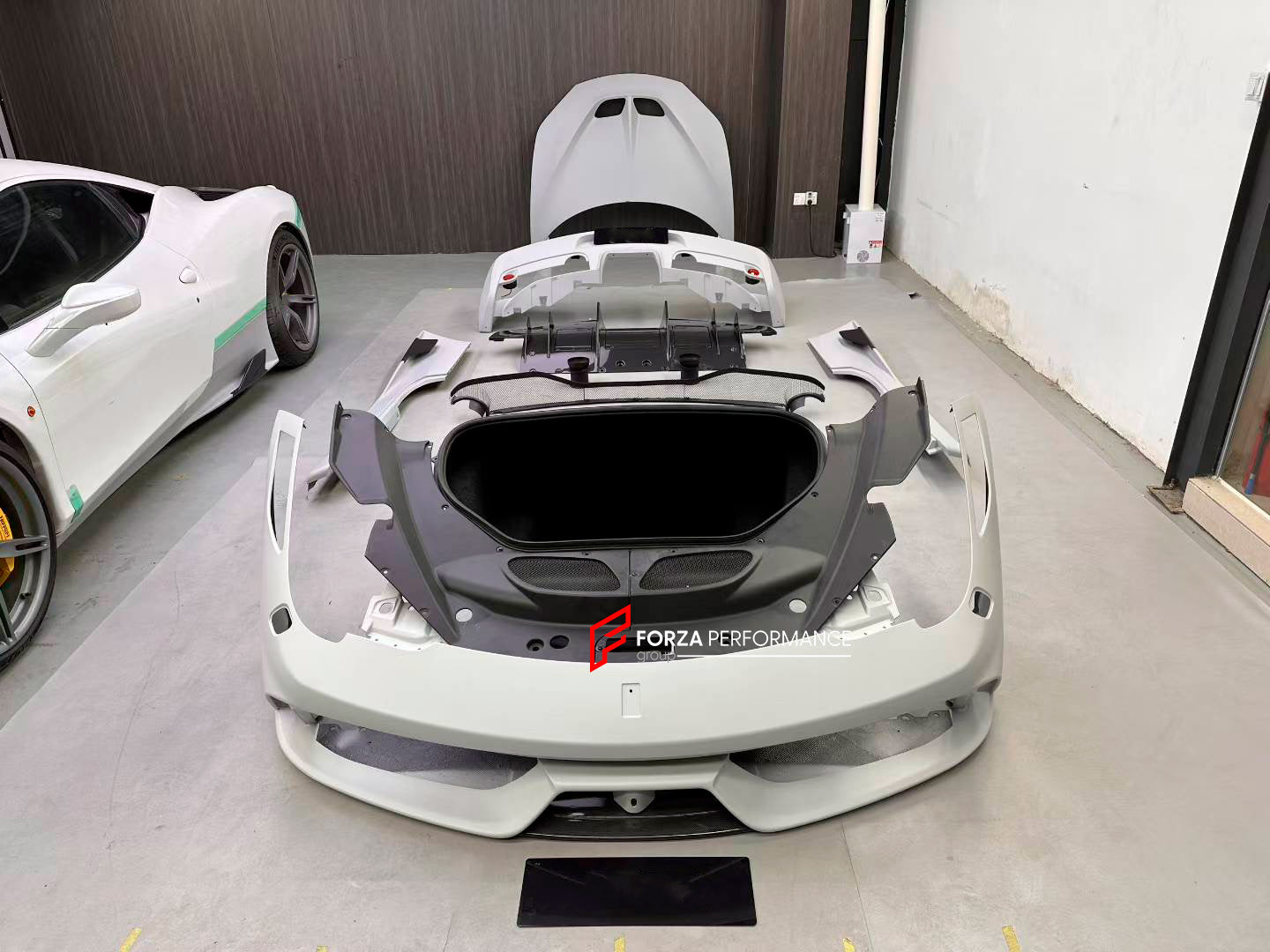 CONVERSION UPGRADE CARBON BODY KIT for FERRARI 458 2009 - 2015 UPGRADE to SPECIALE


Set includes:
Front Bumper
Front Bumper Trims
Front Hood
Side Skirts
Rear Trims
Rear Bumper
Rear Diffuser

Material: Crafted with CNC-molded autoclave carbon fiber.

NOTE: Professional installation is required.

Contact us for pricing.

Payment ►
Visa

Mastercard

PayPal with a credit card (add 4.4% at checkout)
Payoneer
Cryptocurrency
Shipment ►
By express DHL/UPS/TNT/FedEx
To the local international airport
Special line b