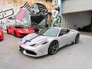 CONVERSION UPGRADE CARBON BODY KIT for FERRARI 458 2009 - 2015 UPGRADE to SPECIALE


Set includes:
Front Bumper
Front Bumper Trims
Front Hood
Side Skirts
Rear Trims
Rear Bumper
Rear Diffuser

Material: Crafted with CNC-molded autoclave carbon fiber.

NOTE: Professional installation is required.

Contact us for pricing.

Payment ►
Visa

Mastercard

PayPal with a credit card (add 4.4% at checkout)
Payoneer
Cryptocurrency
Shipment ►
By express DHL/UPS/TNT/FedEx
To the local international airport
Special line b