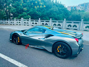CONVERSION CARBON BODY KIT FOR FERRARI 488 2015 - 2020 upgrade to PISTA