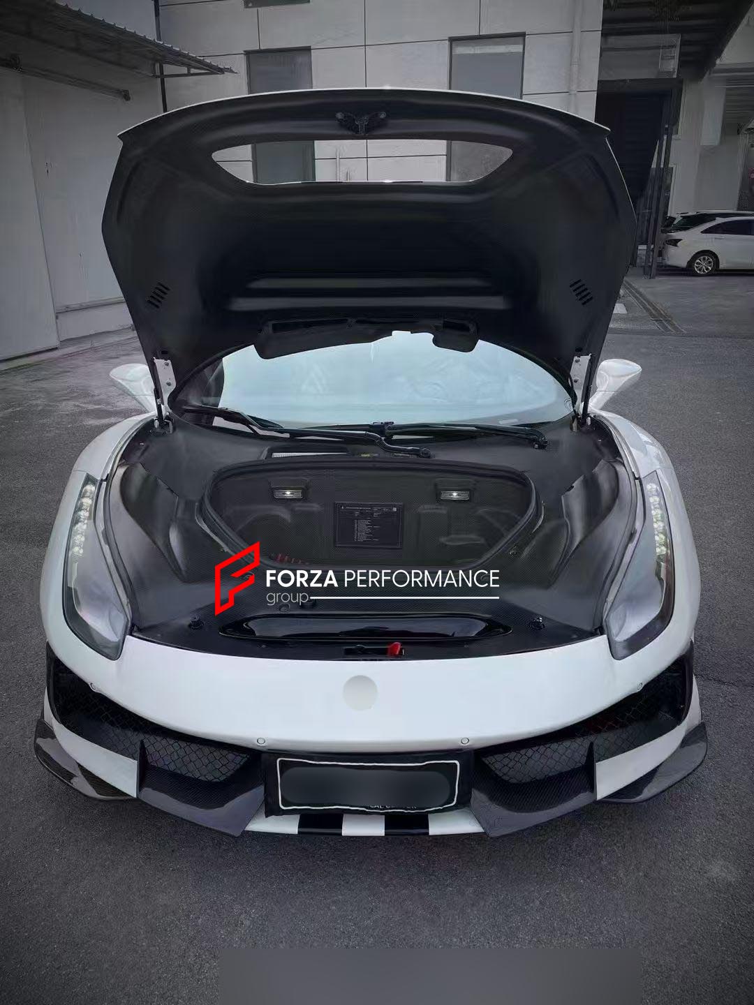 CONVERSION CARBON BODY KIT FOR FERRARI 488 2015 - 2020 upgrade to PISTA