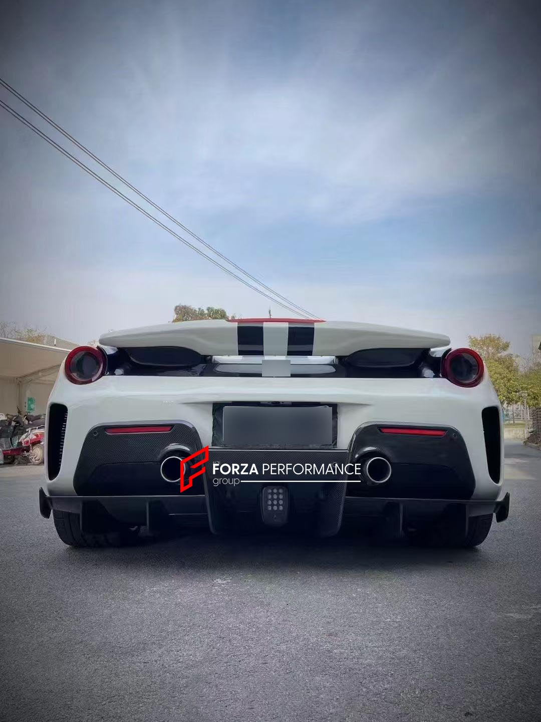 CONVERSION CARBON BODY KIT FOR FERRARI 488 2015 - 2020 upgrade to PISTA