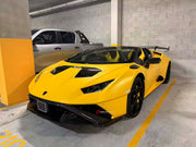 CONVERSION CARBON BODY KIT for LAMBORGHINI HURACAN LP580 LP610 LP640 SPYDER 2016 - 2019 upgrade to HURACAN STO LP 640

Set includes:
Front Lip
Front Bumper
Front Trunk with Air Inlets
Front Hood / Bonnet
Front Fenders
Front Fender Air Vents
Side Skirts
Rear Quarter Panels
Rear Engine Lid

Rear Wing Spoiler
Rear Bumper
Rear Diffuser
Exhaus System


Material: Dry Carbon

NOTE:

Professional installation is required
Why “Contact Us for Pricing”?

We don’t display fixed prices because our goal is to offer you t