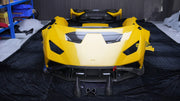 CONVERSION CARBON BODY KIT for LAMBORGHINI HURACAN LP580 LP610 LP640 SPYDER 2016 - 2019 upgrade to HURACAN STO LP 640

Set includes:
Front Lip
Front Bumper
Front Trunk with Air Inlets
Front Hood / Bonnet
Front Fenders
Front Fender Air Vents
Side Skirts
Rear Quarter Panels
Rear Engine Lid

Rear Wing Spoiler
Rear Bumper
Rear Diffuser
Exhaus System


Material: Dry Carbon

NOTE:

Professional installation is required
Why “Contact Us for Pricing”?

We don’t display fixed prices because our goal is to offer you t
