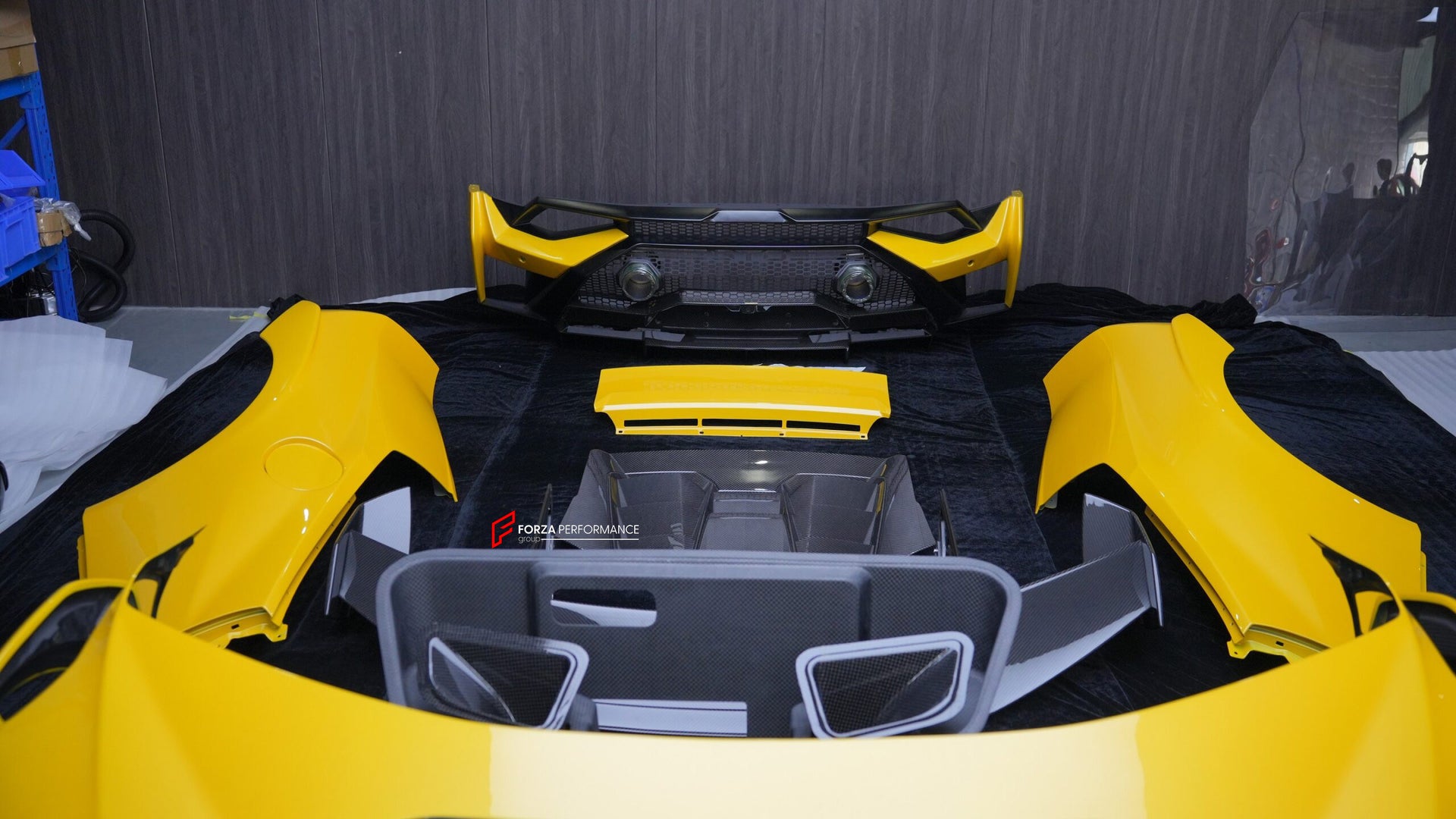 CONVERSION CARBON BODY KIT for LAMBORGHINI HURACAN LP580 LP610 LP640 SPYDER 2016 - 2019 upgrade to HURACAN STO LP 640

Set includes:
Front Lip
Front Bumper
Front Trunk with Air Inlets
Front Hood / Bonnet
Front Fenders
Front Fender Air Vents
Side Skirts
Rear Quarter Panels
Rear Engine Lid

Rear Wing Spoiler
Rear Bumper
Rear Diffuser
Exhaus System


Material: Dry Carbon

NOTE:

Professional installation is required
Why “Contact Us for Pricing”?

We don’t display fixed prices because our goal is to offer you t