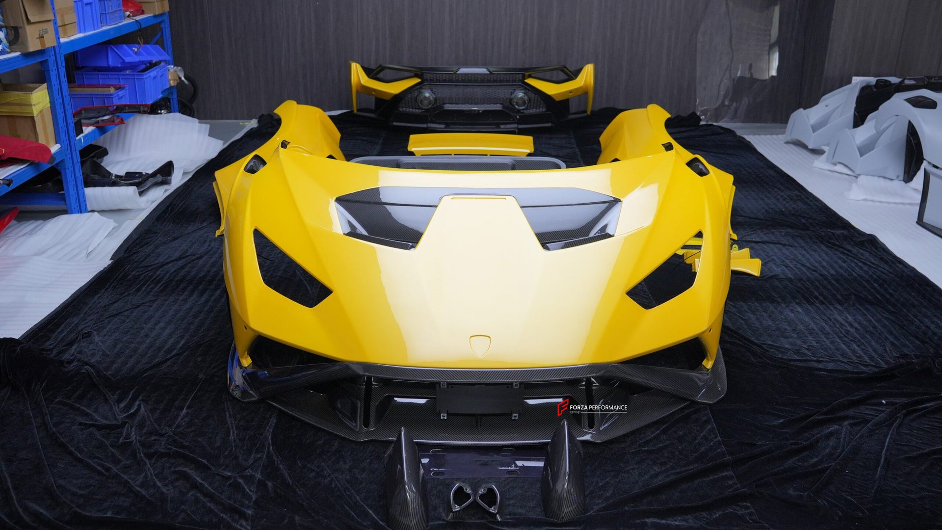 CONVERSION CARBON BODY KIT for LAMBORGHINI HURACAN LP580 LP610 LP640 SPYDER 2016 - 2019 upgrade to HURACAN STO LP 640

Set includes:
Front Lip
Front Bumper
Front Trunk with Air Inlets
Front Hood / Bonnet
Front Fenders
Front Fender Air Vents
Side Skirts
Rear Quarter Panels
Rear Engine Lid

Rear Wing Spoiler
Rear Bumper
Rear Diffuser
Exhaus System


Material: Dry Carbon

NOTE:

Professional installation is required
Why “Contact Us for Pricing”?

We don’t display fixed prices because our goal is to offer you t