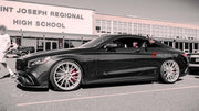 CONVERSION UPGRADE FACELIFT OLD TO NEW BODY KIT for MERCEDES-BENZ S-CLASS C217 S 400 S500 S550 2014 - 2020 to S63 AMG
Set includes:

Front Lip
Front Bumper Assembly
Front Grille
Mirror Housing
Rear Side Canards
Rear Diffuser
Spoiler
Exhaust Tips
Material: Carbon

NOTE: Professional installation is required.