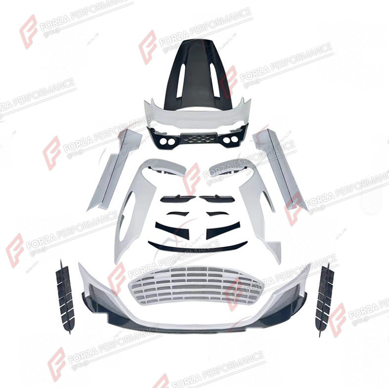 CONVERSION CARBON FIBER BODY KIT for ASTON MARTIN V12 VANTAGE S 2009 - 2018 UPGRADE to DBS Forza Performance custom fit buy DBS style design