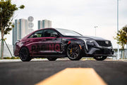 CONVERSION CT4 V BLACKWING FRONT BUMPER for CADILLAC CT4 2020+ FORZA PERFORMANCE Custom Fit
Set includes:

Front Bumper Assembly
Front Upper Grille
Front Center Grille
Front Bumper Vent Covers
Front Canards
Front Lip (Carbon Fiber Available)
Turn Signal Lights
Material: Plastic / Carbon Fiber

NOTE: Professional installation is required.