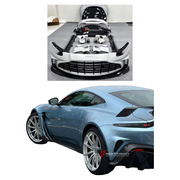 CONVERSION DRY CARBON BODY KIT for ASTON MARTIN VANTAGE AM6 2018 - 2024 UPGRADE to V12 VANTAGE AM6 2022+ FORZA PERFORMANCE custom fit V12 Vantage Style

Set includes:
Front Lip
Front Bumper Assembly
Hood Bonnet
Front Fender Air Vents
Side Skirts
Rear Bumper Assembly
Rear Diffuser
Exhaust Tips

Material: Dry Carbon

NOTE: Professional installation is required.