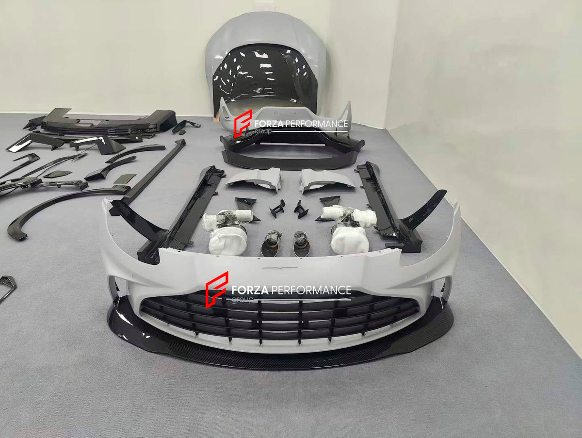 CONVERSION DRY CARBON BODY KIT for ASTON MARTIN VANTAGE AM6 2018 - 2024 UPGRADE to V12 VANTAGE AM6 2022+ FORZA PERFORMANCE custom fit V12 Vantage Style