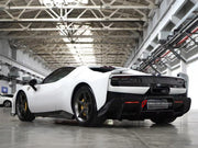 CONVERSION DRY CARBON BODY KIT for FERRARI 296 GTB GTS 2022+ UPGRADE to 296 SPECIALE 2026+ FORZA PERFORMANCE custom fit Speciale Style

Set includes:
Front Lip
Front Bumper Assembly
Side Skirts
Rear Spoiler Wing
Rear Diffuser

Material: Dry Carbon

NOTE: Professional installation is required.