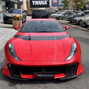 CONVERSION DRY CARBON BODY KIT for FERRARI 812 SUPERFAST UPGRADE to 812 COMPETIZIONE

Set includes:

Front Bumper
Hood Bonnet
Front Fenders
Side Skirts
Rear Bumper
Rear Spoiler
Rear Trunk Cover
Rear Diffuser
Rear Valved Mufflers
Exhaust Tips
Material: Dry Carbon Fiber

NOTE: Professional installation is required.