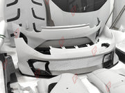 CONVERSION DRY CARBON BODY KIT for FERRARI 812 SUPERFAST UPGRADE to 812 COMPETIZIONE

Set includes:

Front Bumper
Hood Bonnet
Front Fenders
Side Skirts
Rear Bumper
Rear Spoiler
Rear Trunk Cover
Rear Diffuser
Rear Valved Mufflers
Exhaust Tips
Material: Dry Carbon Fiber

NOTE: Professional installation is required.
