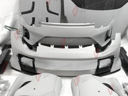 CONVERSION DRY CARBON BODY KIT for FERRARI 812 SUPERFAST UPGRADE to 812 COMPETIZIONE

Set includes:

Front Bumper
Hood Bonnet
Front Fenders
Side Skirts
Rear Bumper
Rear Spoiler
Rear Trunk Cover
Rear Diffuser
Rear Valved Mufflers
Exhaust Tips
Material: Dry Carbon Fiber

NOTE: Professional installation is required.