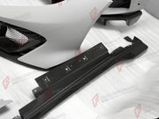 CONVERSION DRY CARBON BODY KIT for FERRARI 812 SUPERFAST UPGRADE to 812 COMPETIZIONE

Set includes:

Front Bumper
Hood Bonnet
Front Fenders
Side Skirts
Rear Bumper
Rear Spoiler
Rear Trunk Cover
Rear Diffuser
Rear Valved Mufflers
Exhaust Tips
Material: Dry Carbon Fiber

NOTE: Professional installation is required.
