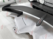 CONVERSION DRY CARBON BODY KIT for LAMBORGHINI AVENTADOR LP700 LP720 LP750 2011 - 2017 UPGRADE to AVENTADOR SVJ 2018 - 2022 FORZA PERFORMANCE custom fit SVJ Style

Set includes:
Front Bumper
Front Lip
Front Bumper Air Intakes
Side Skirts
Side Air Intakes
Engine Cover
Rear Wing Spoiler
Rear Bumper
Rear Diffuser

Material: Dry Carbon

NOTE: Professional installation is required.