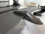 CONVERSION DRY CARBON BODY KIT for LAMBORGHINI AVENTADOR LP700 LP720 LP750 2011 - 2017 UPGRADE to AVENTADOR SVJ 2018 - 2022 FORZA PERFORMANCE custom fit SVJ Style

Set includes:
Front Bumper
Front Lip
Front Bumper Air Intakes
Side Skirts
Side Air Intakes
Engine Cover
Rear Wing Spoiler
Rear Bumper
Rear Diffuser

Material: Dry Carbon

NOTE: Professional installation is required.