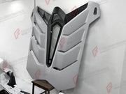 CONVERSION DRY CARBON BODY KIT for LAMBORGHINI AVENTADOR LP700 LP720 LP750 2011 - 2017 UPGRADE to AVENTADOR SVJ 2018 - 2022 FORZA PERFORMANCE custom fit SVJ Style

Set includes:
Front Bumper
Front Lip
Front Bumper Air Intakes
Side Skirts
Side Air Intakes
Engine Cover
Rear Wing Spoiler
Rear Bumper
Rear Diffuser

Material: Dry Carbon

NOTE: Professional installation is required.