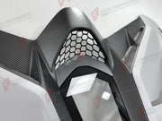 CONVERSION DRY CARBON BODY KIT for LAMBORGHINI AVENTADOR LP700 LP720 LP750 2011 - 2017 UPGRADE to AVENTADOR SVJ 2018 - 2022 FORZA PERFORMANCE custom fit SVJ Style

Set includes:
Front Bumper
Front Lip
Front Bumper Air Intakes
Side Skirts
Side Air Intakes
Engine Cover
Rear Wing Spoiler
Rear Bumper
Rear Diffuser

Material: Dry Carbon

NOTE: Professional installation is required.