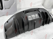 CONVERSION DRY CARBON BODY KIT for LAMBORGHINI AVENTADOR LP700 LP720 LP750 2011 - 2017 UPGRADE to AVENTADOR SVJ 2018 - 2022 FORZA PERFORMANCE custom fit SVJ Style

Set includes:
Front Bumper
Front Lip
Front Bumper Air Intakes
Side Skirts
Side Air Intakes
Engine Cover
Rear Wing Spoiler
Rear Bumper
Rear Diffuser

Material: Dry Carbon

NOTE: Professional installation is required.