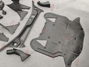 DRY CARBON BODY KIT for LAMBORGHINI HURACAN STO 2021 - 2024 FORZA PERFORMANCE custom fit STO Style

Set includes:
Front Bumper
Front Lip
Hood Bonnet
Front Fenders
Side Skirts
Rear Fenders with Air Intakes
Engine Cover
Rear Bumper
Rear Diffuser
Rear Wing Spoiler

Material: Dry Carbon

NOTE: Professional installation is required.