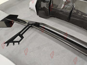 DRY CARBON BODY KIT for LAMBORGHINI HURACAN STO 2021 - 2024 FORZA PERFORMANCE custom fit STO Style

Set includes:
Front Bumper
Front Lip
Hood Bonnet
Front Fenders
Side Skirts
Rear Fenders with Air Intakes
Engine Cover
Rear Bumper
Rear Diffuser
Rear Wing Spoiler

Material: Dry Carbon

NOTE: Professional installation is required.