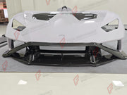 DRY CARBON BODY KIT for LAMBORGHINI HURACAN STO 2021 - 2024 FORZA PERFORMANCE custom fit STO Style

Set includes:
Front Bumper
Front Lip
Hood Bonnet
Front Fenders
Side Skirts
Rear Fenders with Air Intakes
Engine Cover
Rear Bumper
Rear Diffuser
Rear Wing Spoiler

Material: Dry Carbon

NOTE: Professional installation is required.