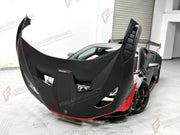 DRY CARBON BODY KIT for LAMBORGHINI HURACAN STO 2021 - 2024 FORZA PERFORMANCE custom fit STO Style

Set includes:
Front Bumper
Front Lip
Hood Bonnet
Front Fenders
Side Skirts
Rear Fenders with Air Intakes
Engine Cover
Rear Bumper
Rear Diffuser
Rear Wing Spoiler

Material: Dry Carbon

NOTE: Professional installation is required.