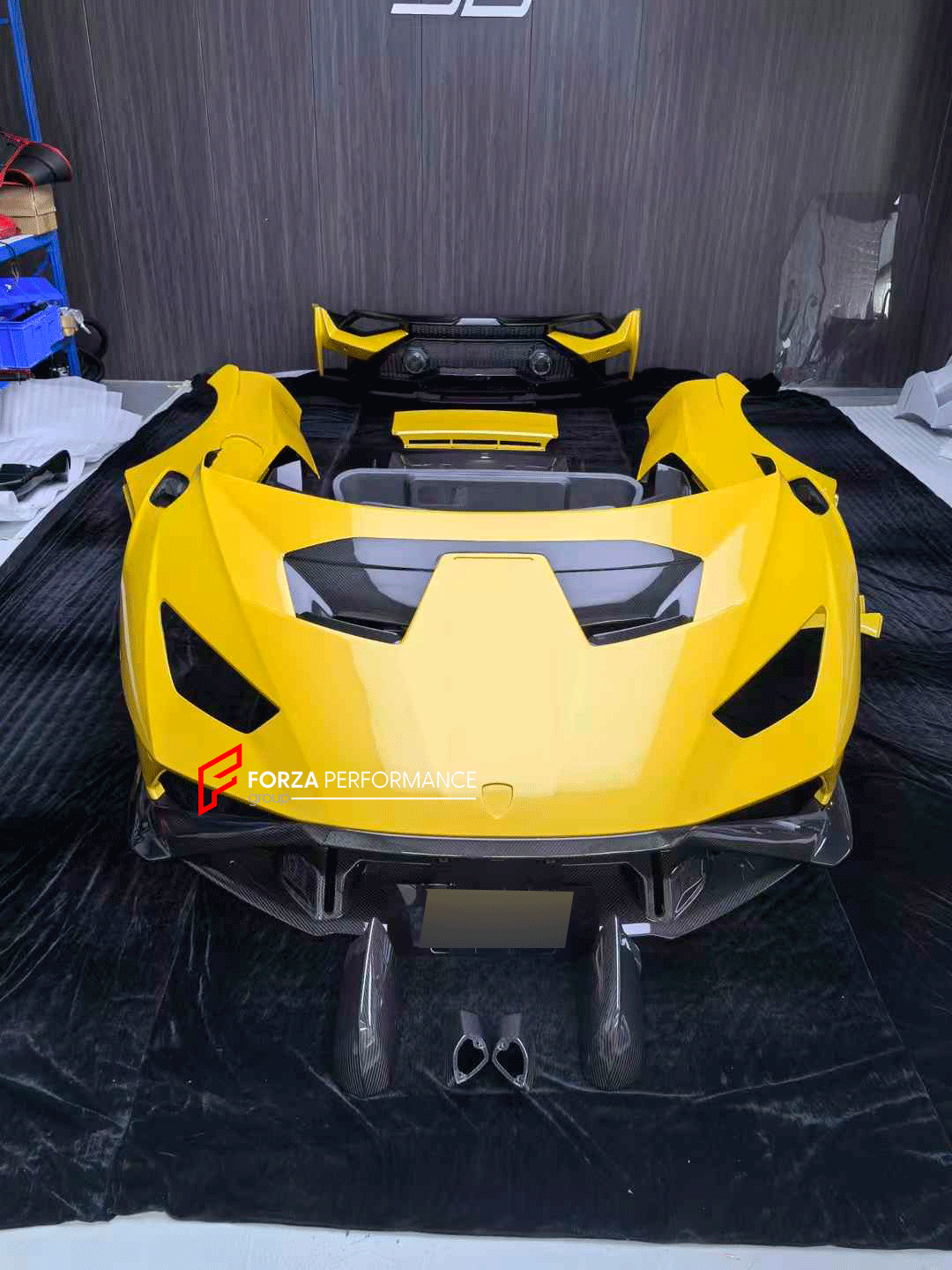CONVERSION DRY CARBON BODY KIT for LAMBORGHINI HURACAN LP610 EVO SPYDER UPGRADE STO 2019+

Set includes:
Front Lip
Air Vent Covers
Hood/Bonnet
Side Mirror Covers

Rear Side Fender Flares
Rear Spoiler
Rear Diffuser


Material: Dry Carbon

NOTE: Professional installation is required. Body kit comes unpainted

Each part of this kit can be sent separately. Please contact us if you need a specific part.

Contact us for pricing.

Payment ►
Visa

Mastercard

PayPal with a credit card (add 4.4% at checkout)
Payonee