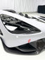 CONVERSION DRY CARBON BODY KIT for MCLAREN 720S COUPE 2017 - 2023 UPGRADE to 765LT 2020 - 2023

Set includes:
Front Lip
Front Bumper Assembly
Headlight Inserts
Front Fenders
Side Skirts
Rear Spoiler Wing
Engine Cover
Rear Diffuser
Exhaust System

Material: Dry Carbon

NOTE: Professional installation is required.