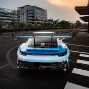 CONVERSION DRY CARBON BODY KIT for PORSCHE 911 992 CARRERA 2019+ UPGRADE to 911 992 GT3 RS 2022+ FORZA PERFORMANCE custom fit GT3 RS Style

Set includes:
Front Lip
Hood Bonnet Air Vents
Side Fender Vents
Side Skirts
Rear Spoiler Wing
Rear Diffuser

Material: Dry Carbon

NOTE: Professional installation is required.