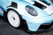 CONVERSION DRY CARBON BODY KIT for PORSCHE 911 992.1 CARRERA CARRERA S 2019 - 2025 UPGRADE to PORSCHE 911 992 GT3 RS 2019 - 2025

Set includes:

Front Bumper
Front Lip
Front Hood
Front Fender Air Vents
Side Door Panels
Side Skirts
Rear Fenders
Rear Bumper
Rear Diffuser
Rear Big Spoiler
Rear Base Spoiler
Rear Engine Hood
Rear Canards
Exhaust System
Material: Dry Carbon

Will Fit: PORSCHE 911 992.1 CARRERA CARRERA S 2019 - 2025

NOTE: Professional installation is required.

Available exclusively at FORZA PERF