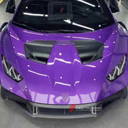 CONVERSION DRY CARBON BODY KIT for LAMBORGHINI HURACAN LP580 LP610 2014 - 2019 UPGRADE to HURACAN STO 2021 - 2024 FORZA PERFORMANCE custom fit OEM Style

Set includes:
Front Lip
Front Bumper
Hood Bonnet
Front Fenders
Side Skirts
Rear Spoiler Wing
Engine Cover
Rear Bumper
Rear Diffuser

Material: Dry Carbon

NOTE: Professional installation is required.