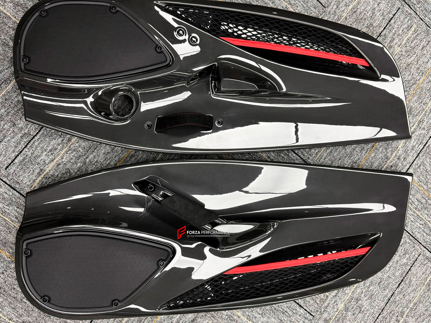 CONVERSION DRY CARBON DOOR PANELS for FERRARI 488 2015 - 2020 upgrade to PISTA

Set includes:

Door Panels

Material: Dry Carbon

NOTE: Professional installation is required.

Why “Contact Us for Pricing”?

We don’t display fixed prices because our goal is to offer you the most competitive deal possible. Product costs often decrease over time, and by requesting a quote, you’ll receive our most up-to-date price on market.

SECURED PAYMENT METHODS&nbsp;
PayPal (+4.4% fee)
Visa / Mastercard / American Express 