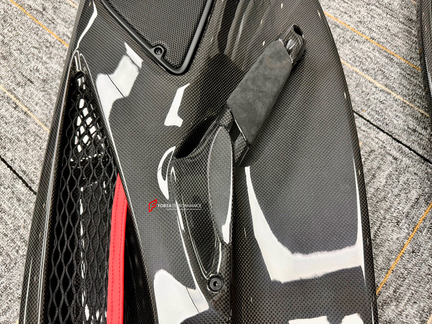 CONVERSION DRY CARBON DOOR PANELS for FERRARI 488 2015 - 2020 upgrade to PISTA

Set includes:

Door Panels

Material: Dry Carbon

NOTE: Professional installation is required.

Why “Contact Us for Pricing”?

We don’t display fixed prices because our goal is to offer you the most competitive deal possible. Product costs often decrease over time, and by requesting a quote, you’ll receive our most up-to-date price on market.

SECURED PAYMENT METHODS&nbsp;
PayPal (+4.4% fee)
Visa / Mastercard / American Express 