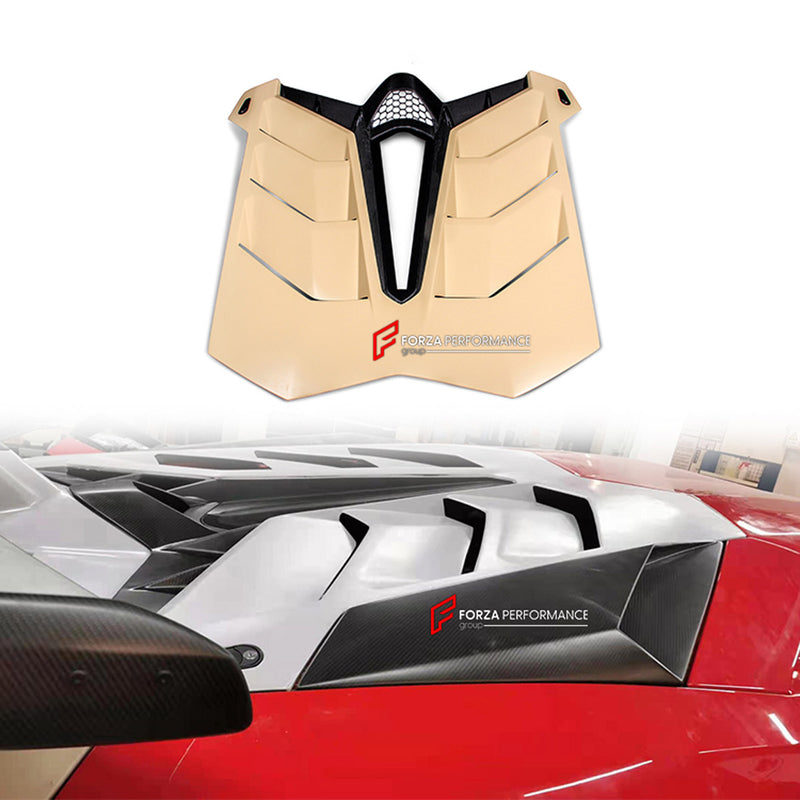 CONVERSION DRY CARBON ENGINE COVER for LAMBORGHINI AVENTADOR LP700 LP720 2011 - 2017 UPGRADE to AVENTADOR SVJ 2018 - 2022