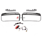 CONVERSION DRY CARBON FOG LIGHT COVERS for MERCEDES-BENZ G-CLASS W463 2008 - 2018 UPGRADE to G-CLASS W464 2019 - 2024

Set includes:
Front Bumper Fog Light Covers

Material: Dry Carbon

NOTE: Professional installation is required.