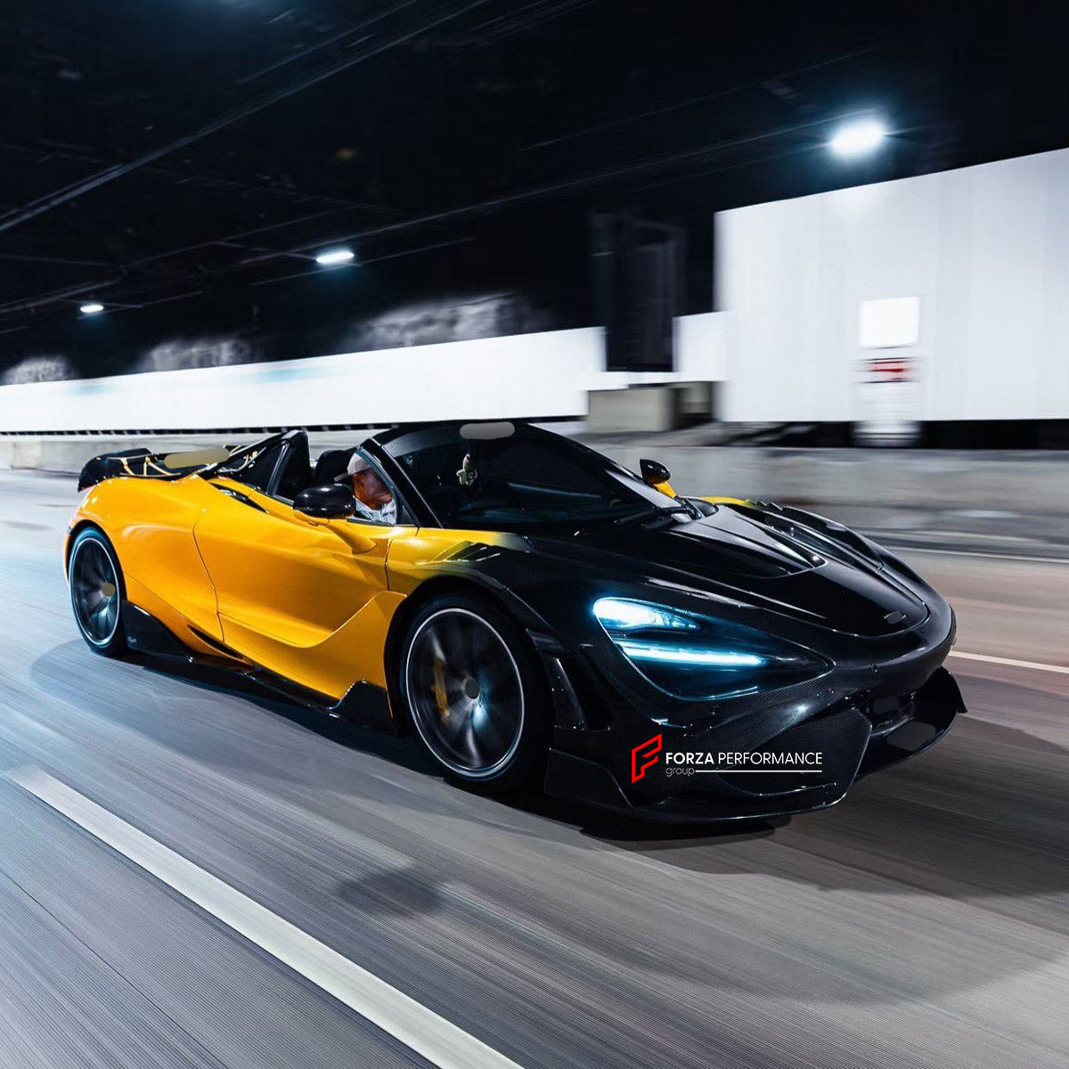 CONVERSION DRY CARBON FRONT BUMPER ASSEMBLY for MCLAREN 720S COUPE 2017 - 2023 UPGRADE to 765LT 2020 - 2023

Set includes:
Front Bumper Assembly

Material: Dry Carbon

NOTE: Professional installation is required.