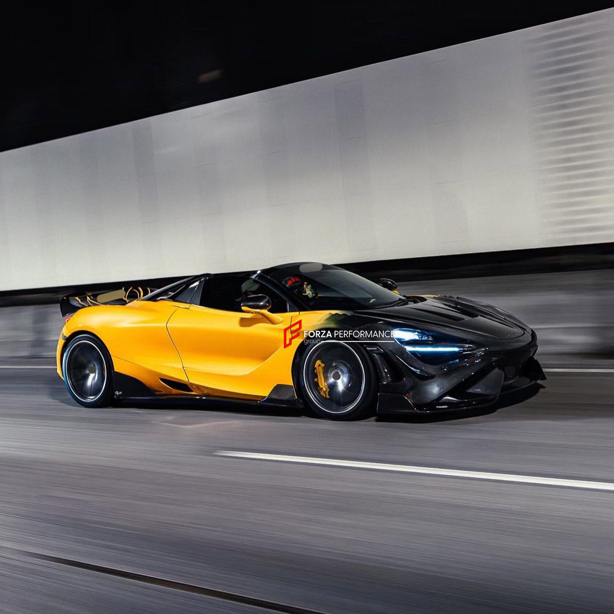 CONVERSION DRY CARBON FRONT BUMPER ASSEMBLY for MCLAREN 720S COUPE 2017 - 2023 UPGRADE to 765LT 2020 - 2023

Set includes:
Front Bumper Assembly

Material: Dry Carbon

NOTE: Professional installation is required.