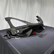 CONVERSION DRY CARBON FRONT BUMPER ASSEMBLY for MCLAREN 720S COUPE 2017 - 2023 UPGRADE to 765LT 2020 - 2023

Set includes:
Front Bumper Assembly

Material: Dry Carbon

NOTE: Professional installation is required.