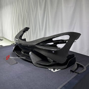 CONVERSION DRY CARBON FRONT BUMPER ASSEMBLY for MCLAREN 720S COUPE 2017 - 2023 UPGRADE to 765LT 2020 - 2023

Set includes:
Front Bumper Assembly

Material: Dry Carbon

NOTE: Professional installation is required.