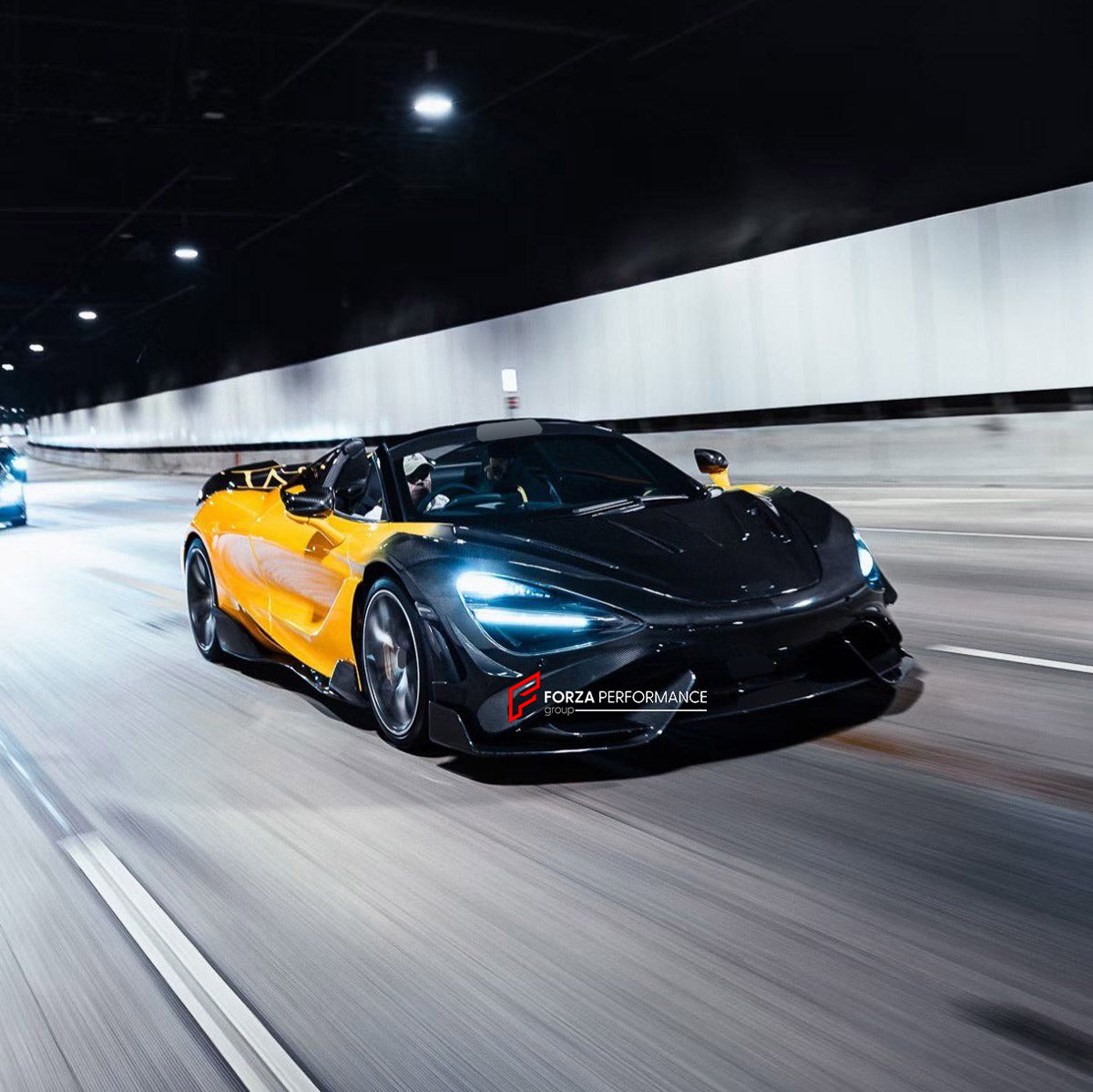 CONVERSION DRY CARBON FRONT BUMPER ASSEMBLY for MCLAREN 720S COUPE 2017 - 2023 UPGRADE to 765LT 2020 - 2023

Set includes:
Front Bumper Assembly

Material: Dry Carbon

NOTE: Professional installation is required.