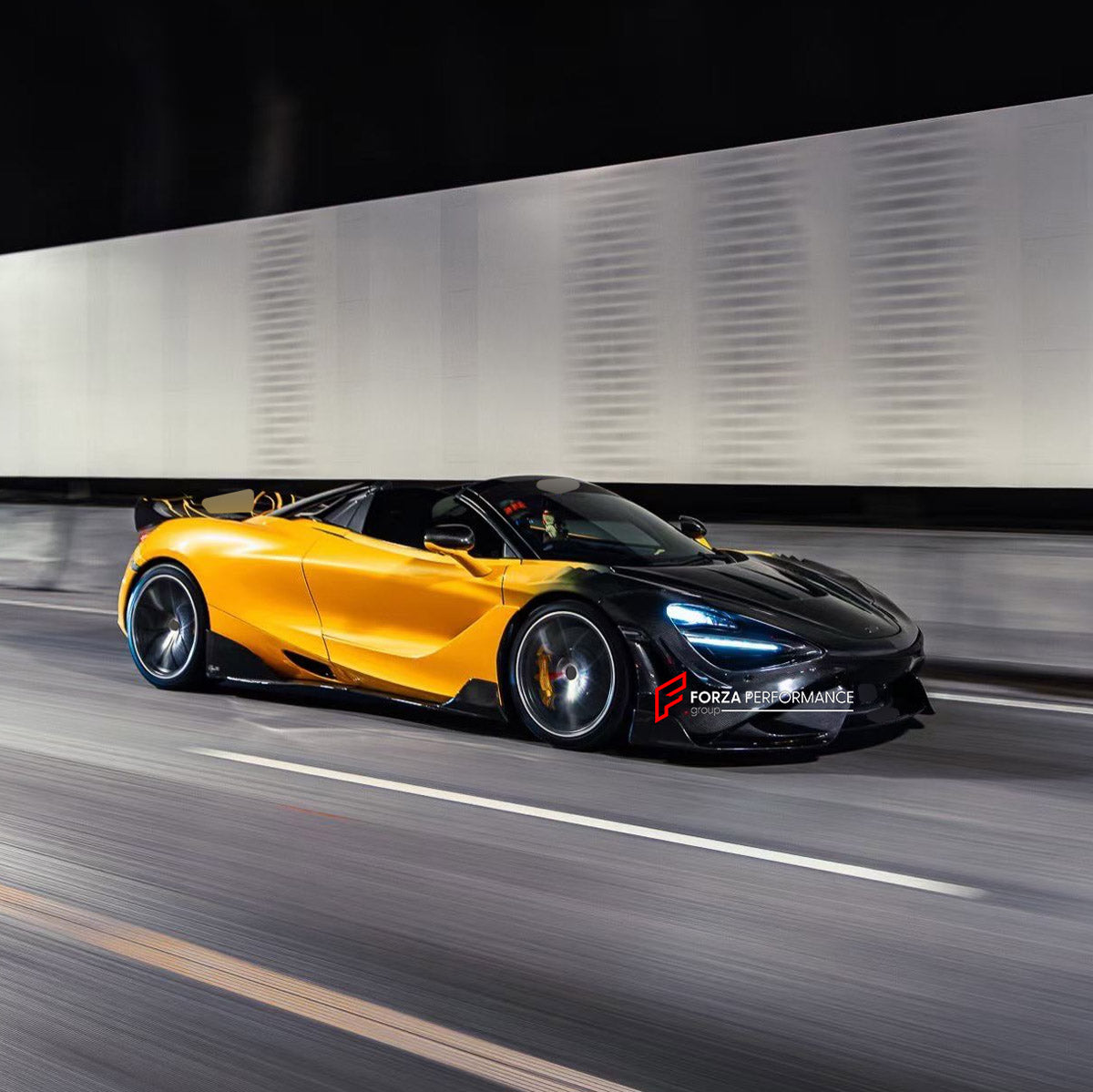 CONVERSION DRY CARBON FRONT BUMPER ASSEMBLY for MCLAREN 720S COUPE 2017 - 2023 UPGRADE to 765LT 2020 - 2023

Set includes:
Front Bumper Assembly

Material: Dry Carbon

NOTE: Professional installation is required.