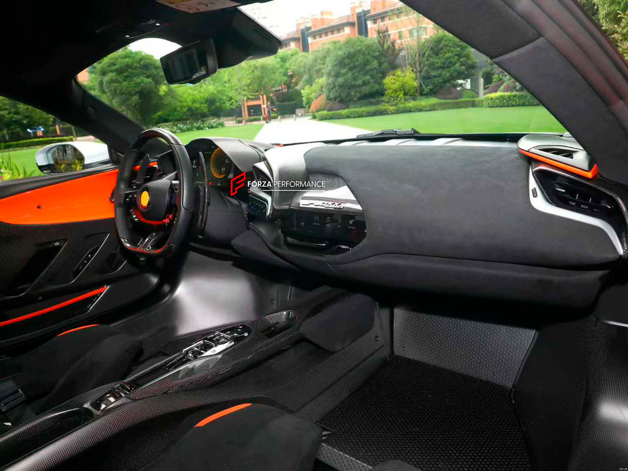 CONVERSION DRY CARBON INTERIOR PARTS for FERRARI SF90 upgrade to SF90 XX

Set includes:

Dashboard Trims
Shift Paddles
Central Console Trim
Door Sills
Doors

Material: Dry Carbon

Note: Professional installation is required.

Contact us for pricing.
