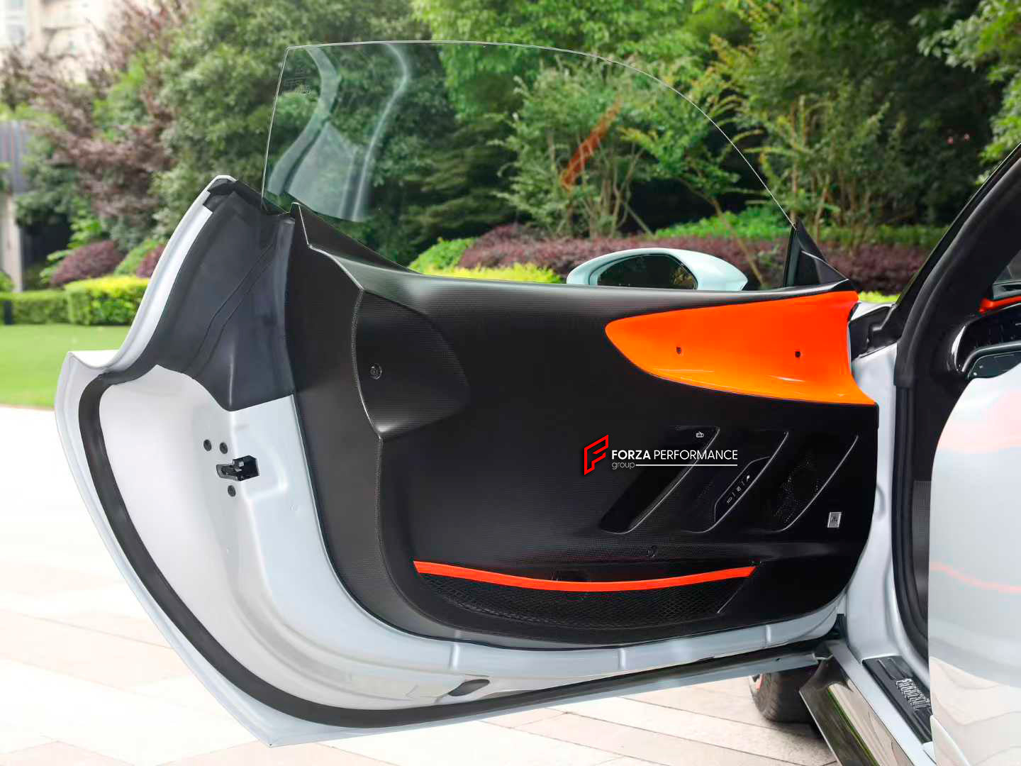 Ferrari　フェラーリ SF90　純正内装部品（カーボン製） CONVERSION DRY CARBON INTERIOR PARTS for FERRARI SF90 upgrade to SF90