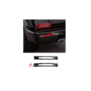 CONVERSION DRY CARBON REAR BUMPER TRIMS for MERCEDES-BENZ G-CLASS W463 2008 - 2018 UPGRADE to G-CLASS W464 2019 - 2024

Set includes:
Rear Bumper Trims

Material: Dry Carbon

NOTE: Professional installation is required.