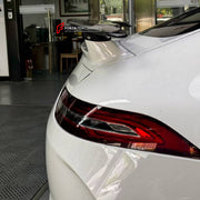 CONVERSION DRY CARBON REAR SPOILER WING for MERCEDES-BENZ AMG GT50 X290 4-DOOR COUPE 2018+ UPGRADE to AMG GT63 S X290 2018+

Set includes:
Rear Spoiler Wing

Material: Dry Carbon

NOTE: Professional installation is required.