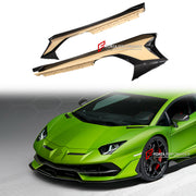 CONVERSION DRY CARBON SIDE SKIRTS for LAMBORGHINI AVENTADOR LP700 LP720 LP750 2011 - 2017 UPGRADE to AVENTADOR SVJ 2018 - 2022 FORZA PERFORMANCE custom fit OEM Style

Set includes:
Side Skirts

Material: Dry Carbon, Plastic

NOTE: Professional installation is required.